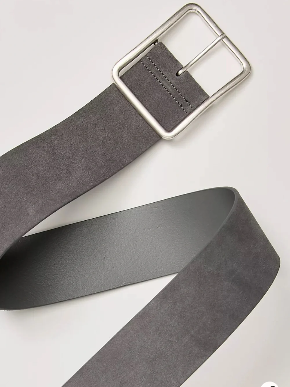 Free People Suede Hex Hip Belt